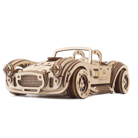 Drift Cobra Racing Car by Ugears - Mechanical 3D Puzzle