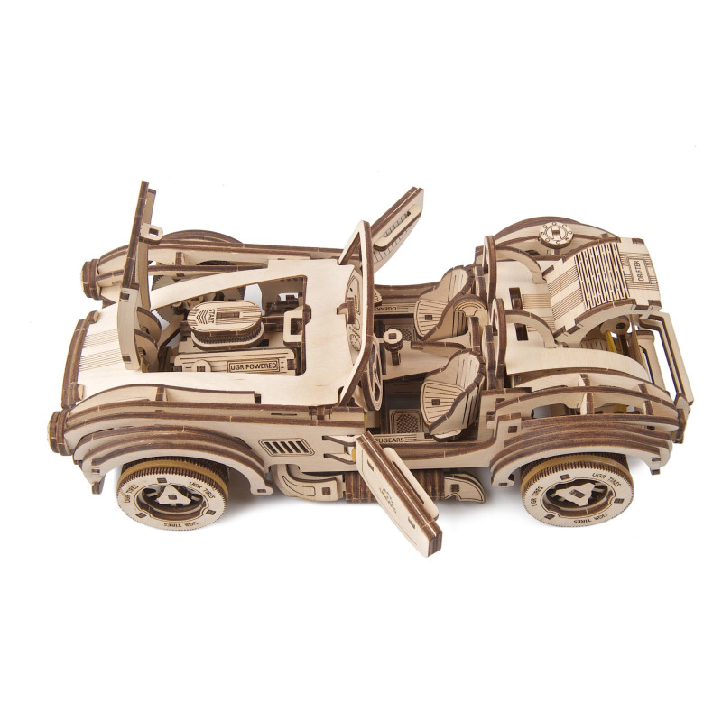 Drift Cobra Racing Car by Ugears - Mechanical 3D Puzzle