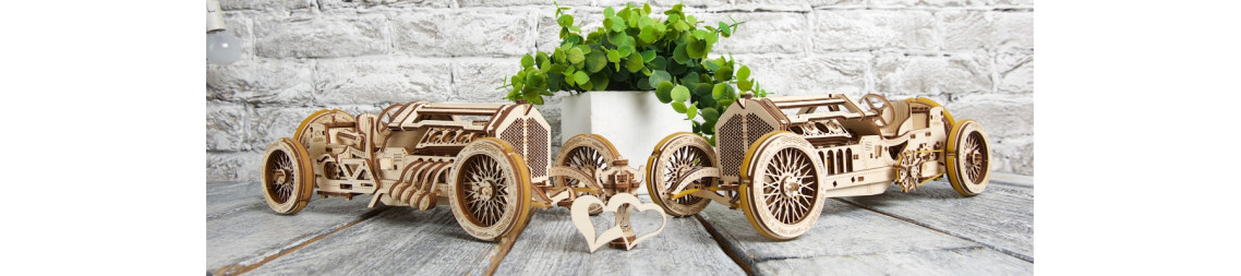 Ugears mechanical wooden constructors and 3D puzzles in Ireland